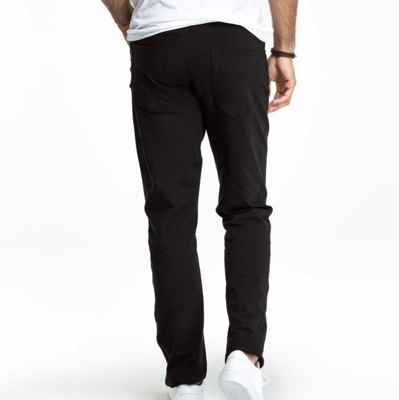 Swet Tailor All-In Pants Black Men's 31 - Picture 2 of 9